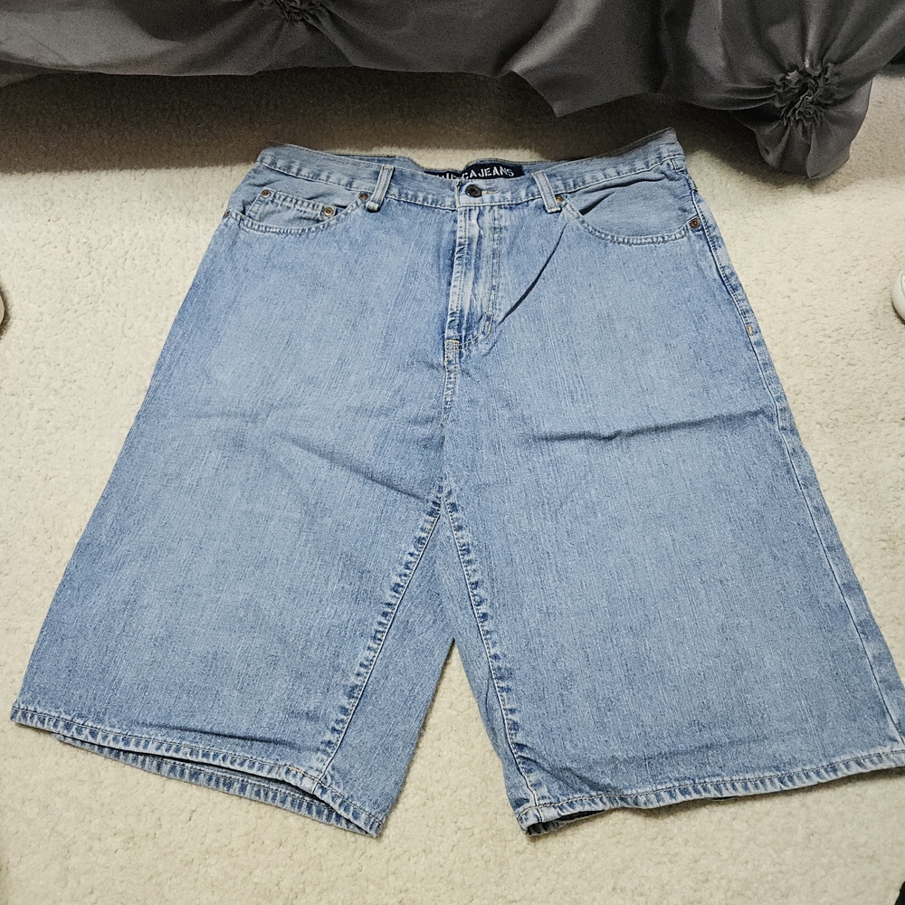 Calvin Klein Men's Blue Denim Shorts